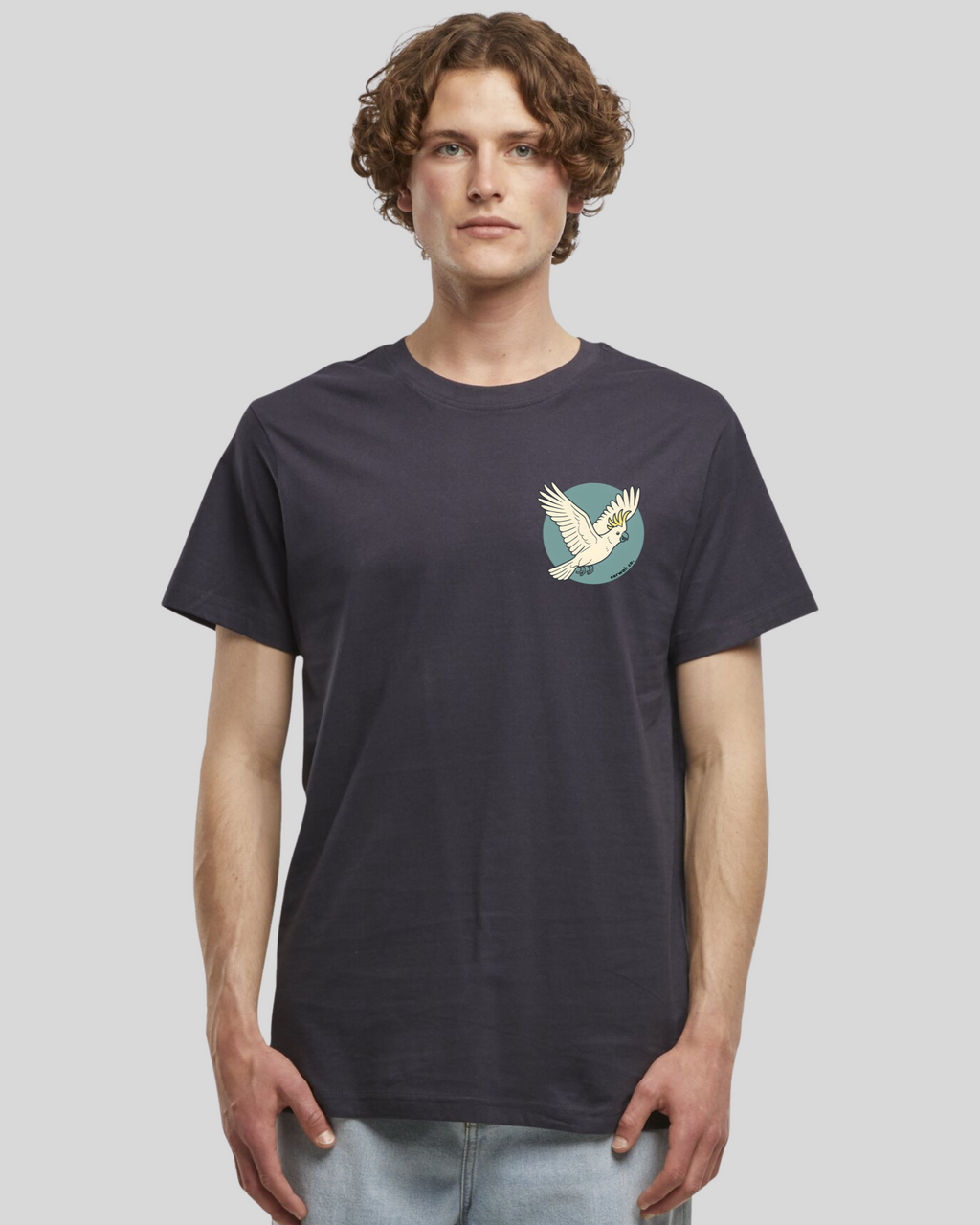 Sulphur Crested Cockatoo 100% cotton tee