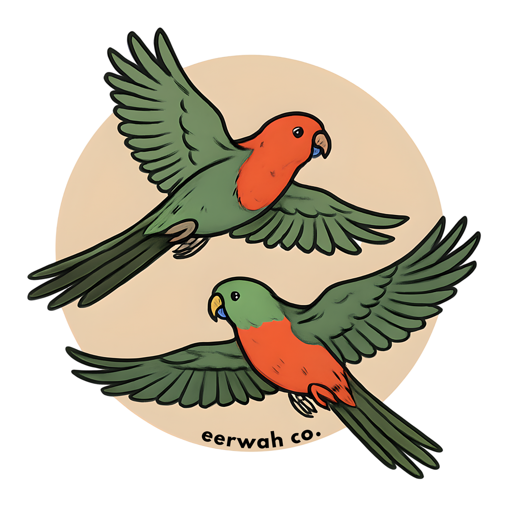King Parrot 100% cotton tee