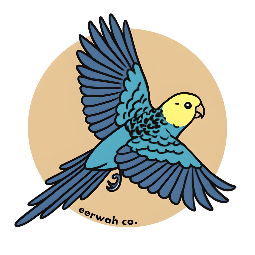 Pale Headed Rosella 100% cotton tee